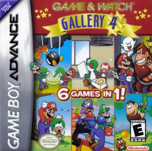 Red Fox Gaming - Hickory - Game and Watch Gallery 4 - Video Game - GameBoy Advance