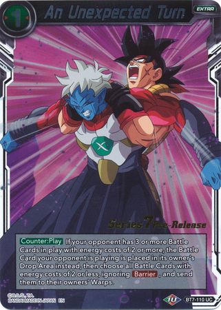 Un giro inesperado (BT7-110_PR) [Promociones previas al lanzamiento de Asalto de los Saiyans] 