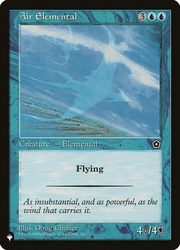 Elemental del aire [La lista] 