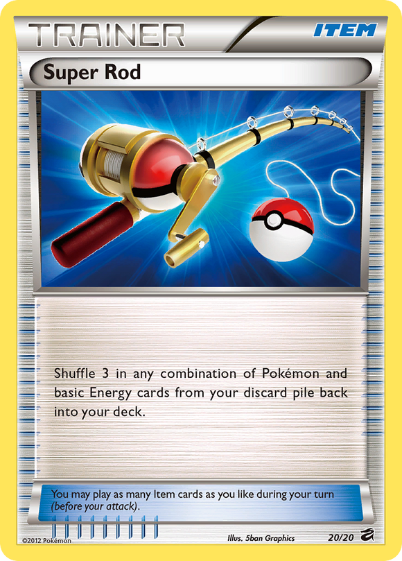 Super Rod (20/20) [Blanco y negro: Dragon Vault] 