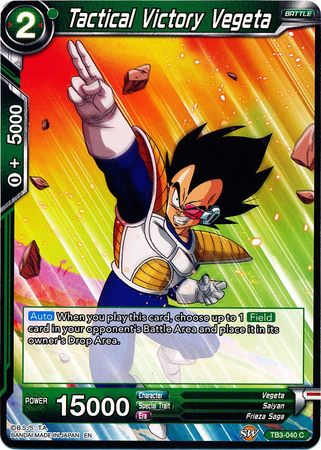 Victoria táctica Vegeta (TB3-040) [Choque de destinos] 