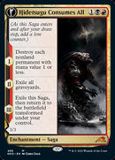Hidetsugu Consumes All // Vessel of the All-Consuming (Extended Art) [Kamigawa: Neon Dynasty]-1
