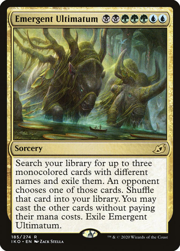 Ultimátum emergente [Ikoria: Lair of Behemoths] 