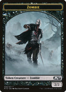 Knight // Zombie Double-Sided Token (Game Night) [Core Set 2019 Tokens]-2
