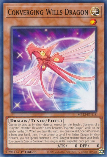 Dragón de voluntades convergentes [MP22-EN118] Común 