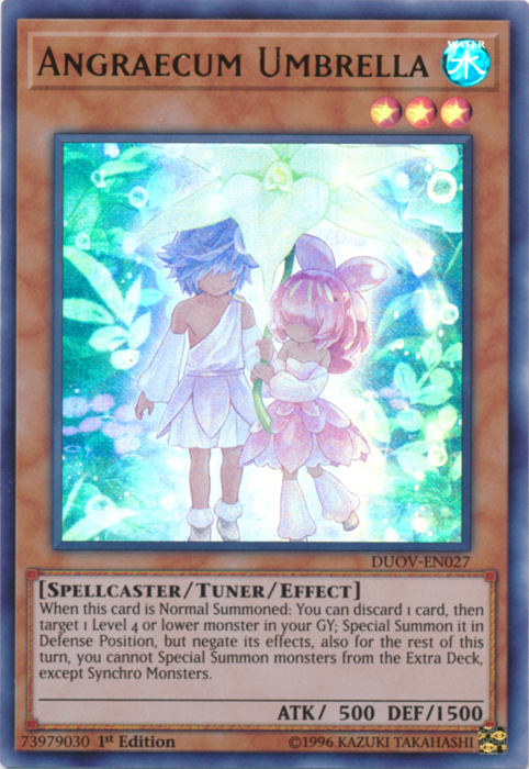 Paraguas Angraecum [DUOV-EN027] Ultra Raro 