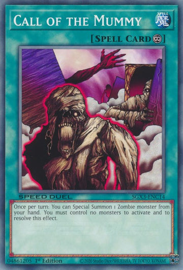 Llamado de la momia [SGX3-ENC14] Común 