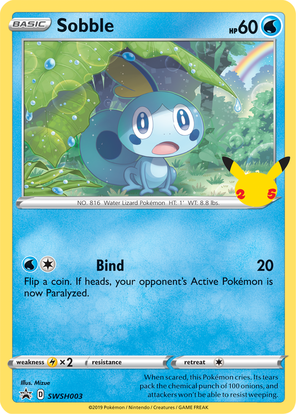 Sobble (SWSH003) [Paquete de primer socio] 