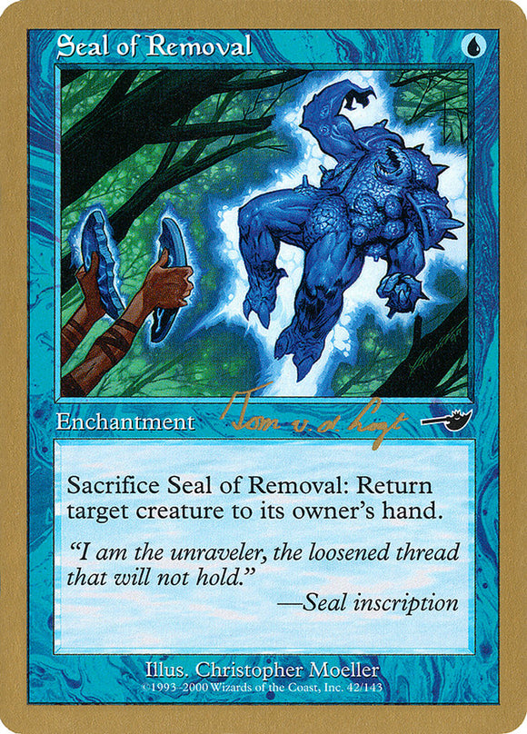 Sello de eliminación (Tom van de Logt) [World Championship Decks 2000] 