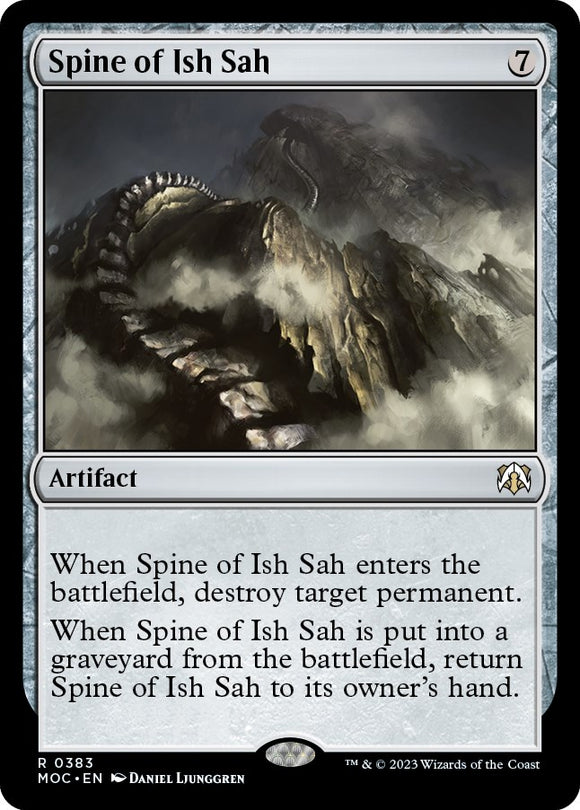 Columna vertebral de Ish Sah [Marcha del comandante de la máquina] 