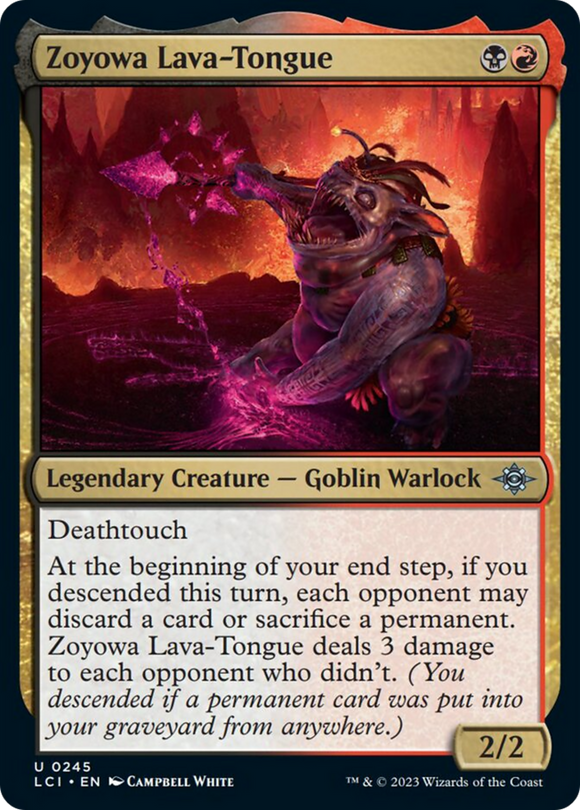 Lengua de lava de Zoyowa [Las cavernas perdidas de Ixalan] 