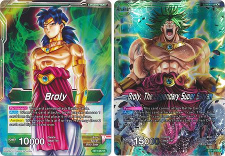Broly // Broly, el Super Saiyan legendario (BT1-057) [Batalla Galáctica] 