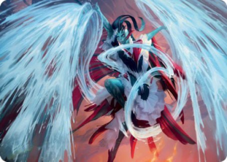 Tarjeta de arte del escultor Torrent [Serie de arte de Strixhaven: Escuela de magos] 