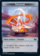 Elemental // Treasure Double-Sided Token [Strixhaven: School of Mages Tokens]-2