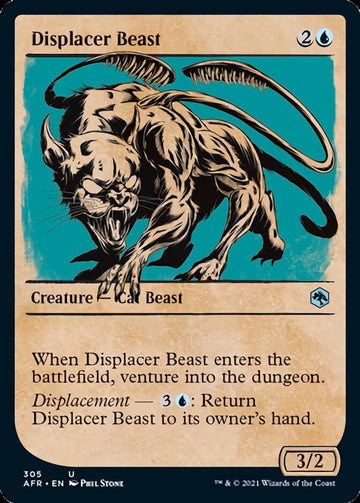 Bestia desplazadora (escaparate) [Dungeons &amp; Dragons: Aventuras en los Reinos Olvidados] 