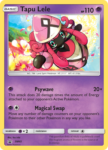 Tapu Lele (SM45) [Sun &amp; Moon: promociones de Black Star] 