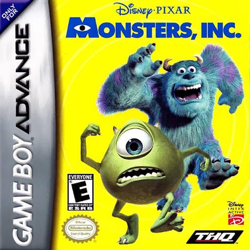Red Fox Gaming - Hickory - Monsters Inc - Video Game - GameBoy Advance