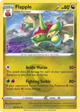 Flapple (120/203) [Espada y escudo: cielos en evolución] 