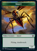Beast (011) // Insect Double-Sided Token [Commander 2021 Tokens]-2
