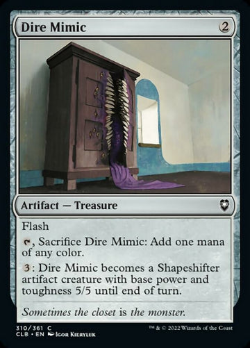 Mímico terrible [Commander Legends: Batalla por Baldur's Gate] 