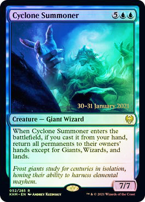 Cyclone Summoner [Promociones de presentación de Kaldheim] 