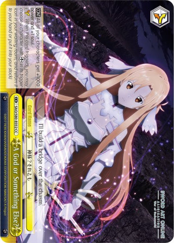 ¿Un dios o algo más? (SAO/S80-E032 CC) [Sword Art Online -Alicization- Vol.2] 