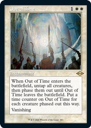 Out of Time (Retro Foil Etched) [Modern Horizons 2]
