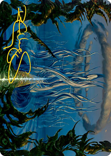 Tanglepool Bridge Art Card (Gold-Stamped Signature) [Modern Horizons 2 Art Series]