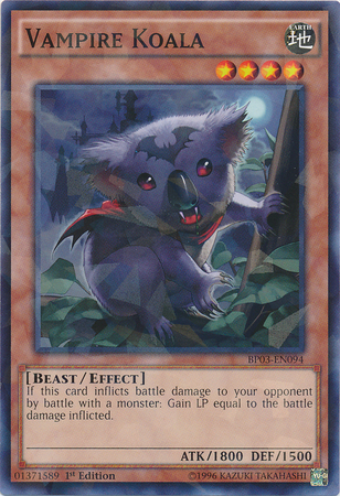 Koala vampiro [BP03-EN094] Shatterfoil Raro 
