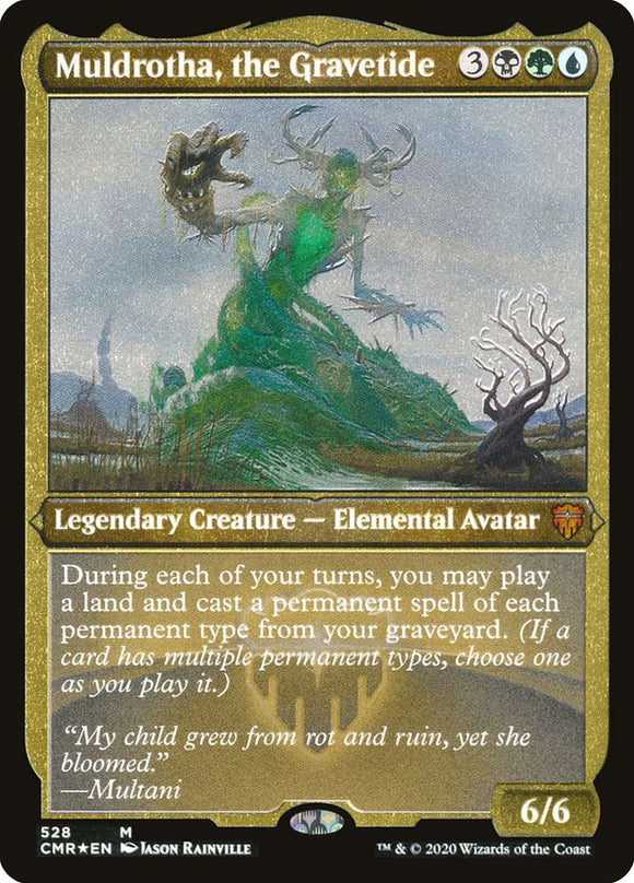 Muldrotha, la Gravetide (Grabado) [Leyendas del comandante] 