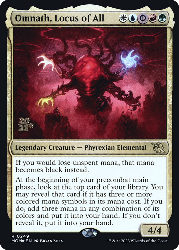 Omnath, el lugar de todo [Promociones previas al lanzamiento de March of the Machine] 