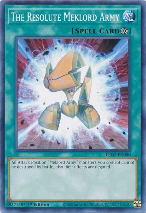 El decidido ejército de Meklord [LED7-EN050] Común 