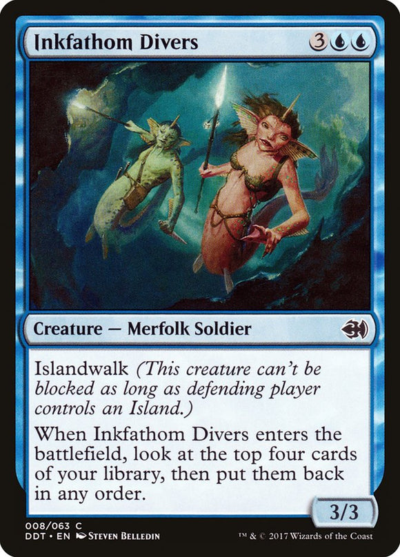 Buceadores de Inkfathom [Duel Decks: Tritones contra Duendes] 