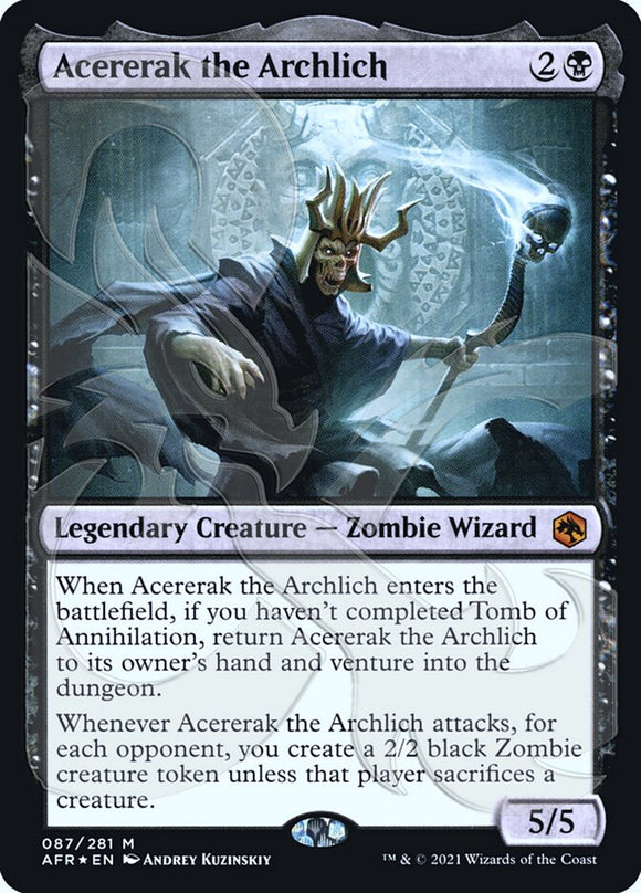 Acererak el Archlich (Promoción de Ampersand) [Promociones de Dungeons &amp; Dragons: Adventures in the Forgotten Realms] 
