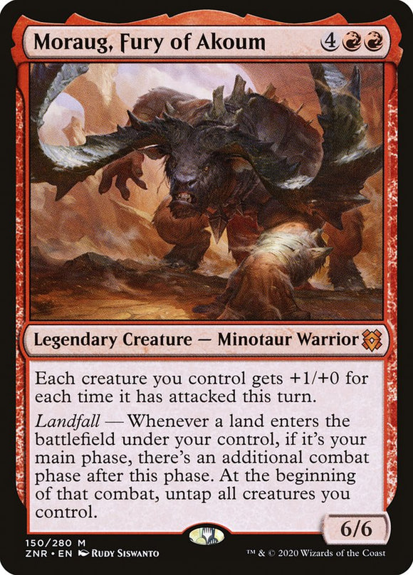 Moraug, Furia de Akoum [Zendikar Rising] 