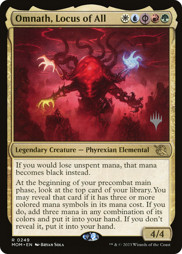 Omnath, el lugar de todo (paquete promocional) [Promociones de March of the Machine] 