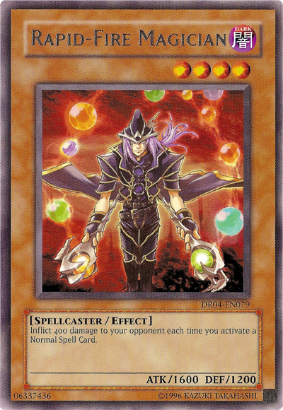 Mago de fuego rápido [DR04-EN079] Raro 