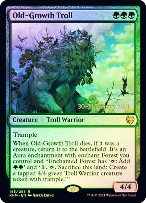 Troll antiguo [Promociones de presentación de Kaldheim] 