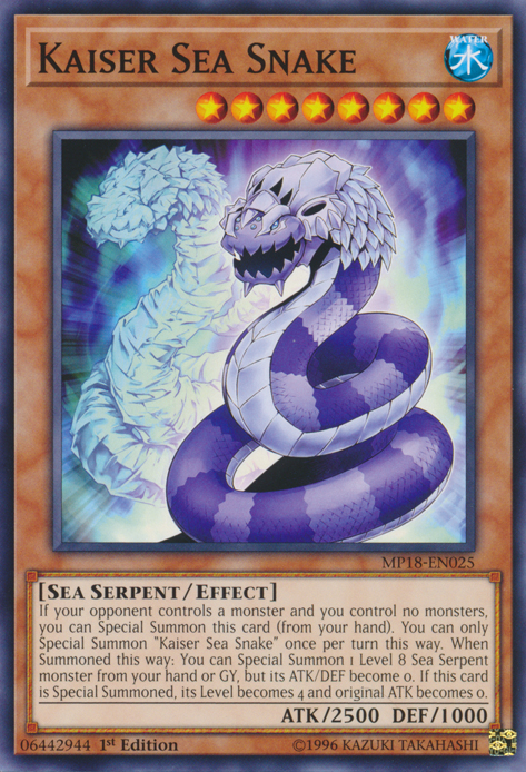 Serpiente marina Kaiser [MP18-EN025] Común 