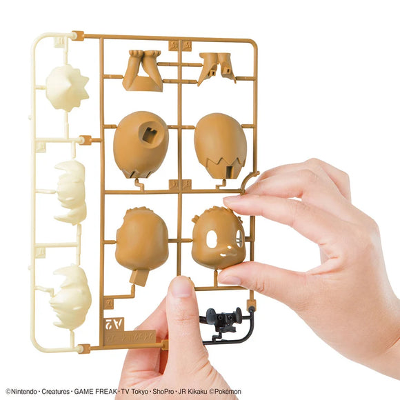 Bandai Pokemon Plamo Collection Quick!! 04 Eevee Model Kit
