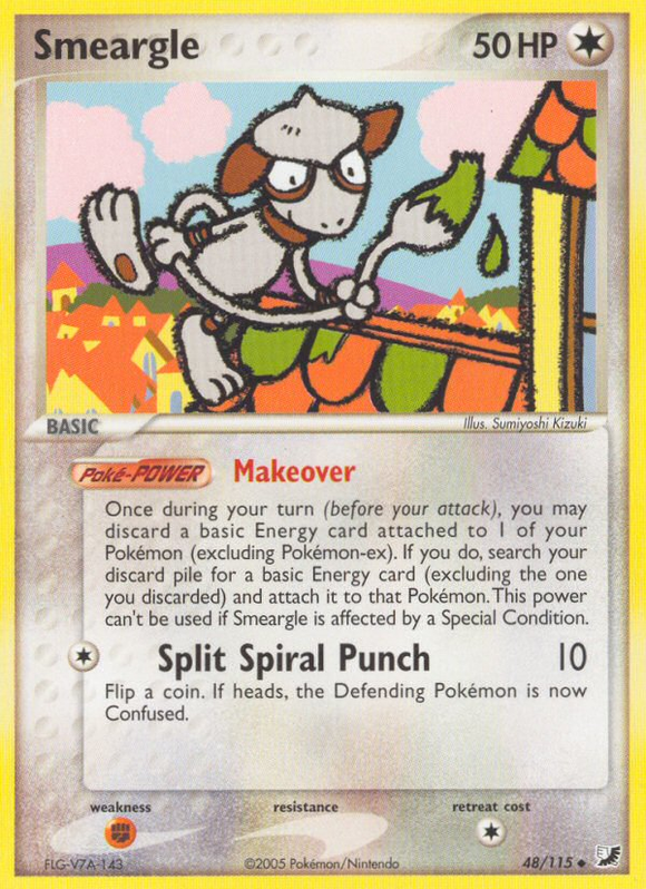 Smeargle (48/115) [EX: Fuerzas invisibles] 