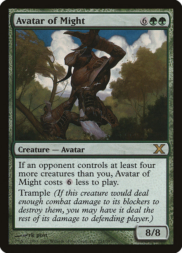 Avatar del Poder [Décima Edición] 