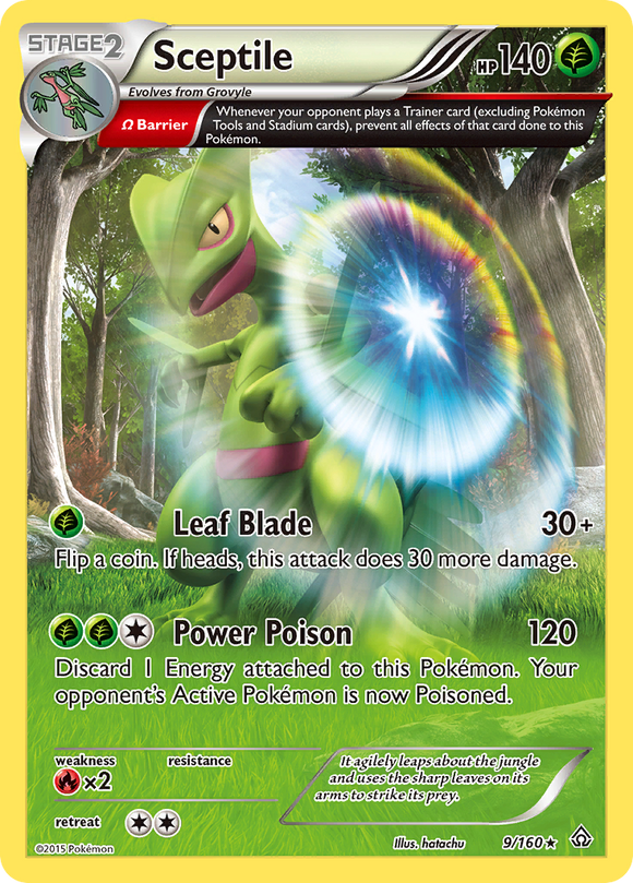 Esceptil (9/160) [XY: Choque primigenio] 
