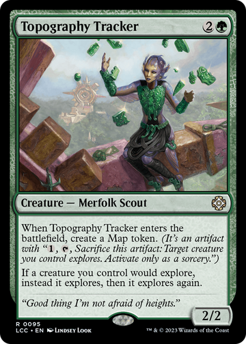 Rastreador de topografía [Las cavernas perdidas de Ixalan Commander] 