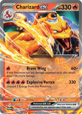 Charizard ex (006/165) [Scarlet y Violet: 151] 