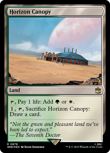 Canopy Horizon (lámina Surge) [Doctor Who] 