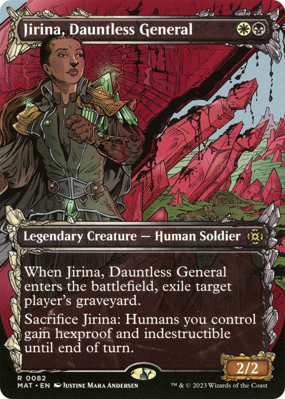 Jirina, general intrépido (escaparate) [La marcha de la máquina: Las secuelas] 