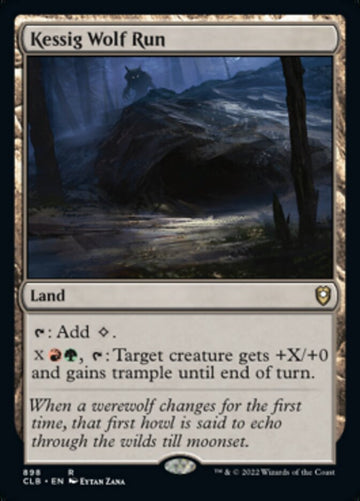 Carrera del lobo de Kessig [Commander Legends: Battle for Baldur's Gate] 