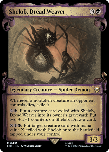Shelob, la tejedora del terror [El Señor de los Anillos: Cuentos de la Tierra Media: Pergaminos de presentación del comandante] 