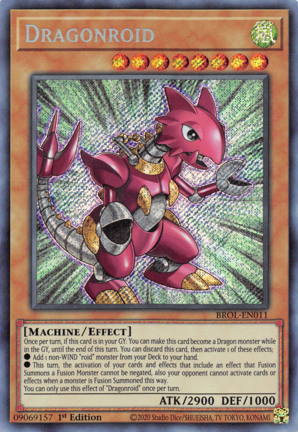 Dragonroid [BROL-EN011] Secreto raro 